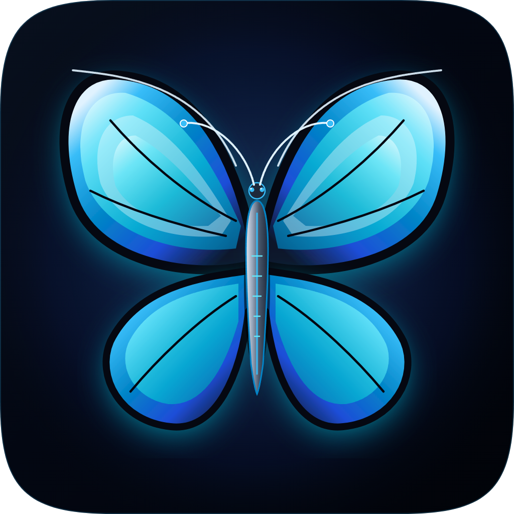 Morpho Lumina Butterfly
