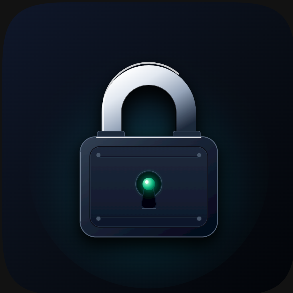Titanium Fortress Padlock